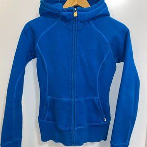 Ocean Blue TNA Zip Up Hoodie